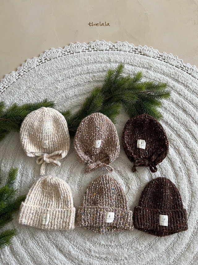 [即納]≪thelala≫boca ear warmer beige 69