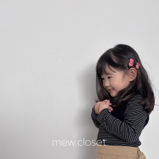 【即納】merry go round / Ribbon mini skirt