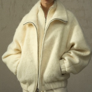 Boa Wool Zip Blouson T3940