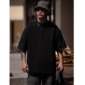 Loose fit solid color tee 0900