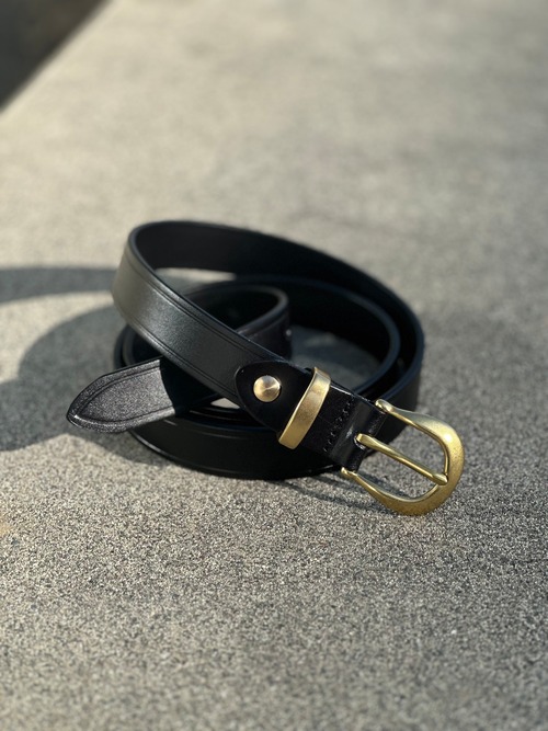 Heritage Buckle Leather Belt
