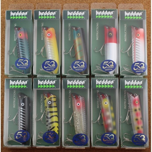 限定販売品 ヘドン プランキングバサースプークpl 10色セット スミス50周年記念 Worldswimbaitsociety By黒鱒堂 Kuromasudou