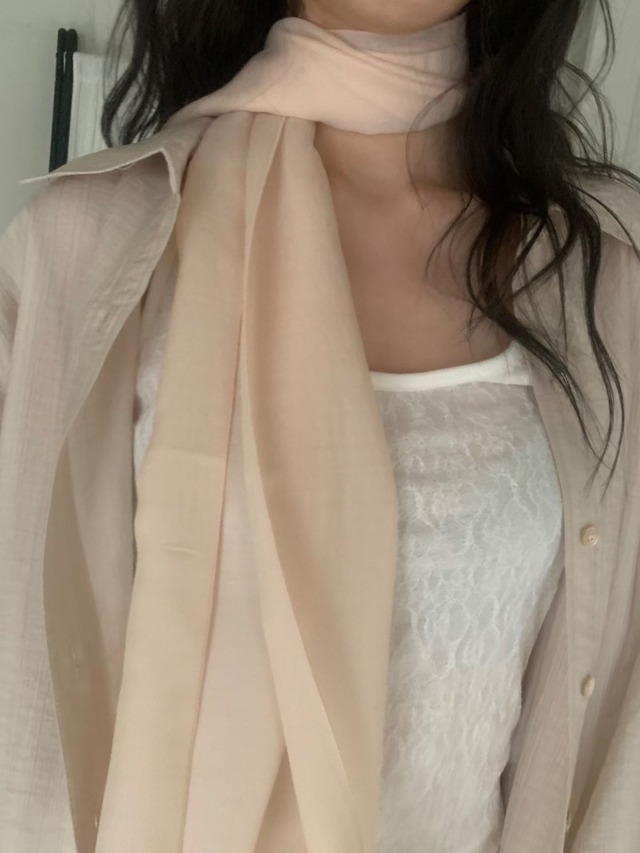 (予約) poster / Silk scarf muffler 3color