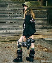 【直営限定ITEM】3D MY DOGGY BAG (BLACK) CQ-44549H