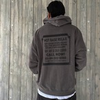 RSB HOT BASE RELAX GRAPHIC PULLOVER HOODIE FADE BLACK