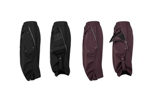 INCONSTANT P32 タクティカル コンバーチブル ワイドクロップドパンツ