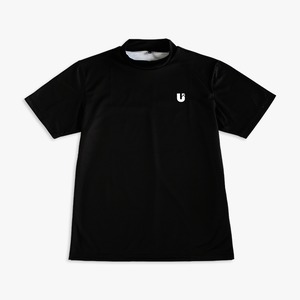 ULTRA Mock-Neck Tee｜Black