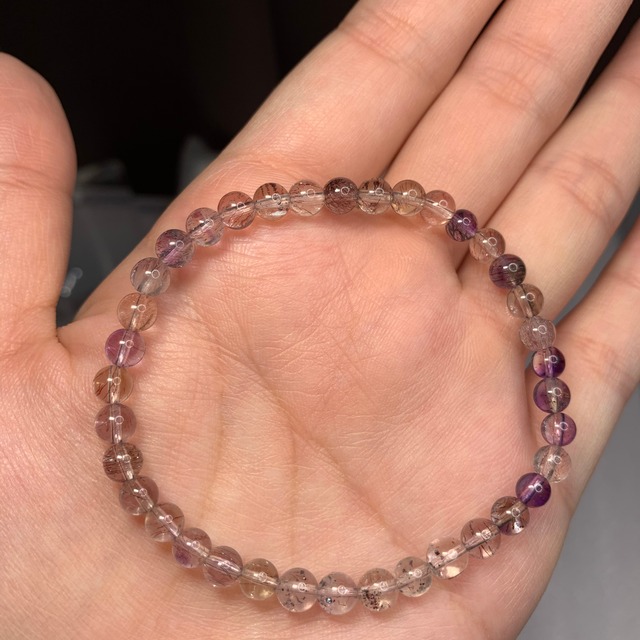 2エレスチャルクォーツブレスレット