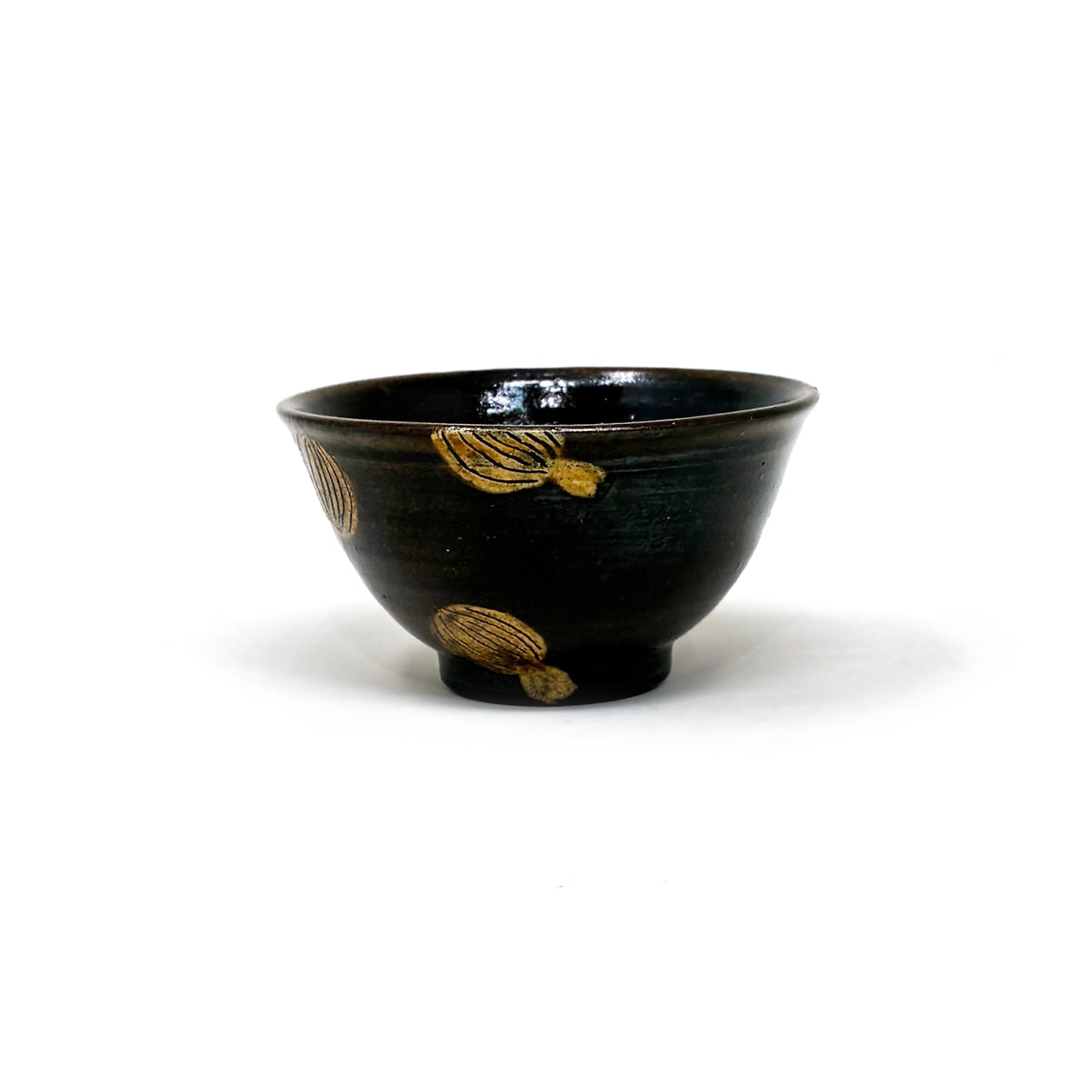 ぐるん工房 / 豊里千絵 】やちむん [月桃柄 / 小鉢] ｜ 沖縄の現代工芸