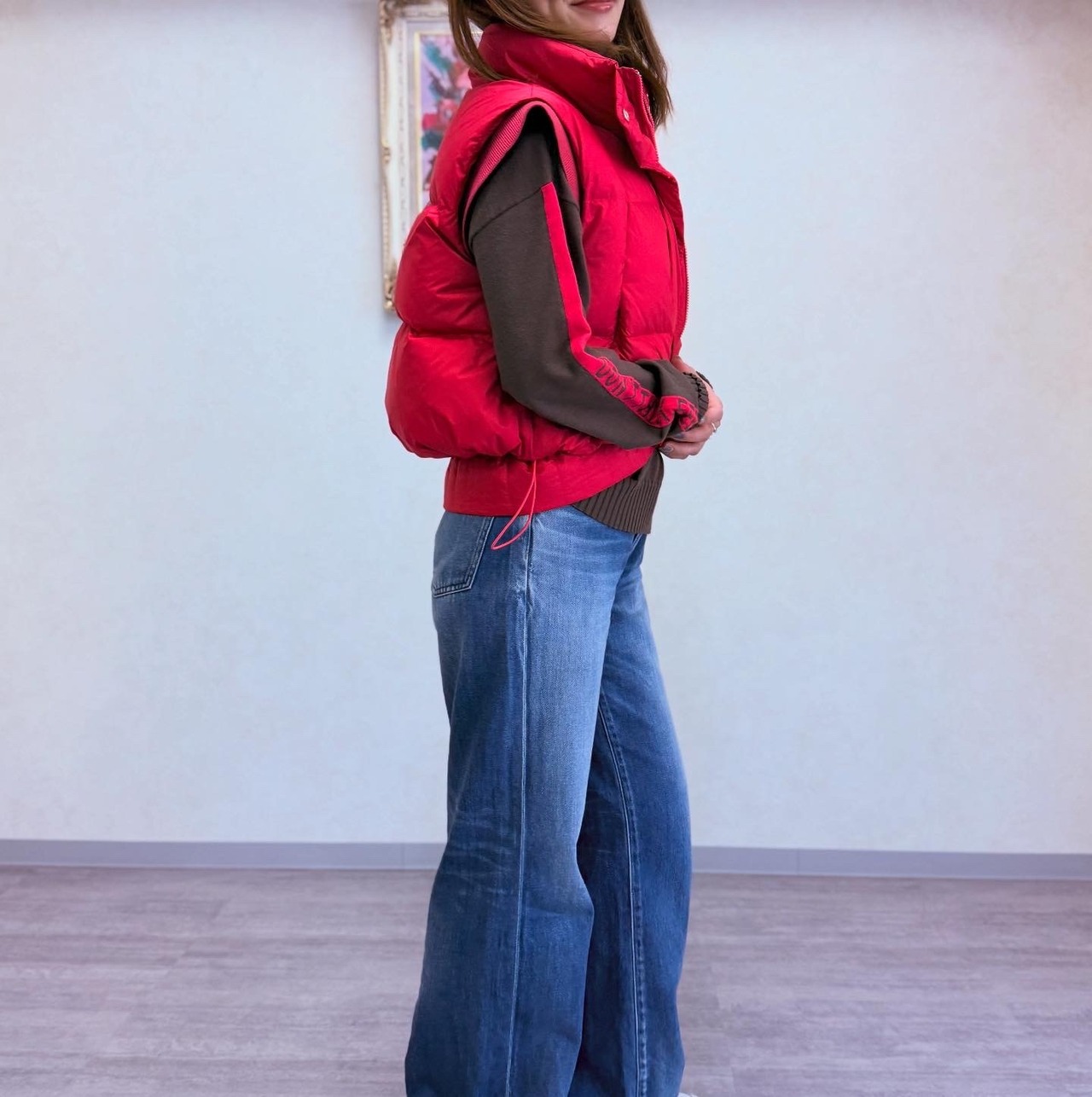 ドスディオサス　dosdiosas ニットダウンベスト