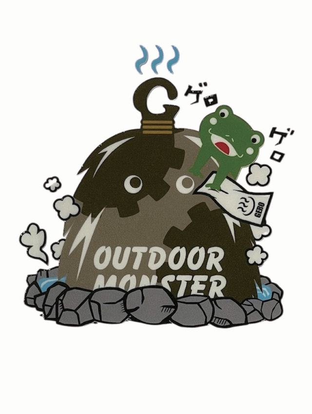 アウトドアモンスターステッカー（ご当地）