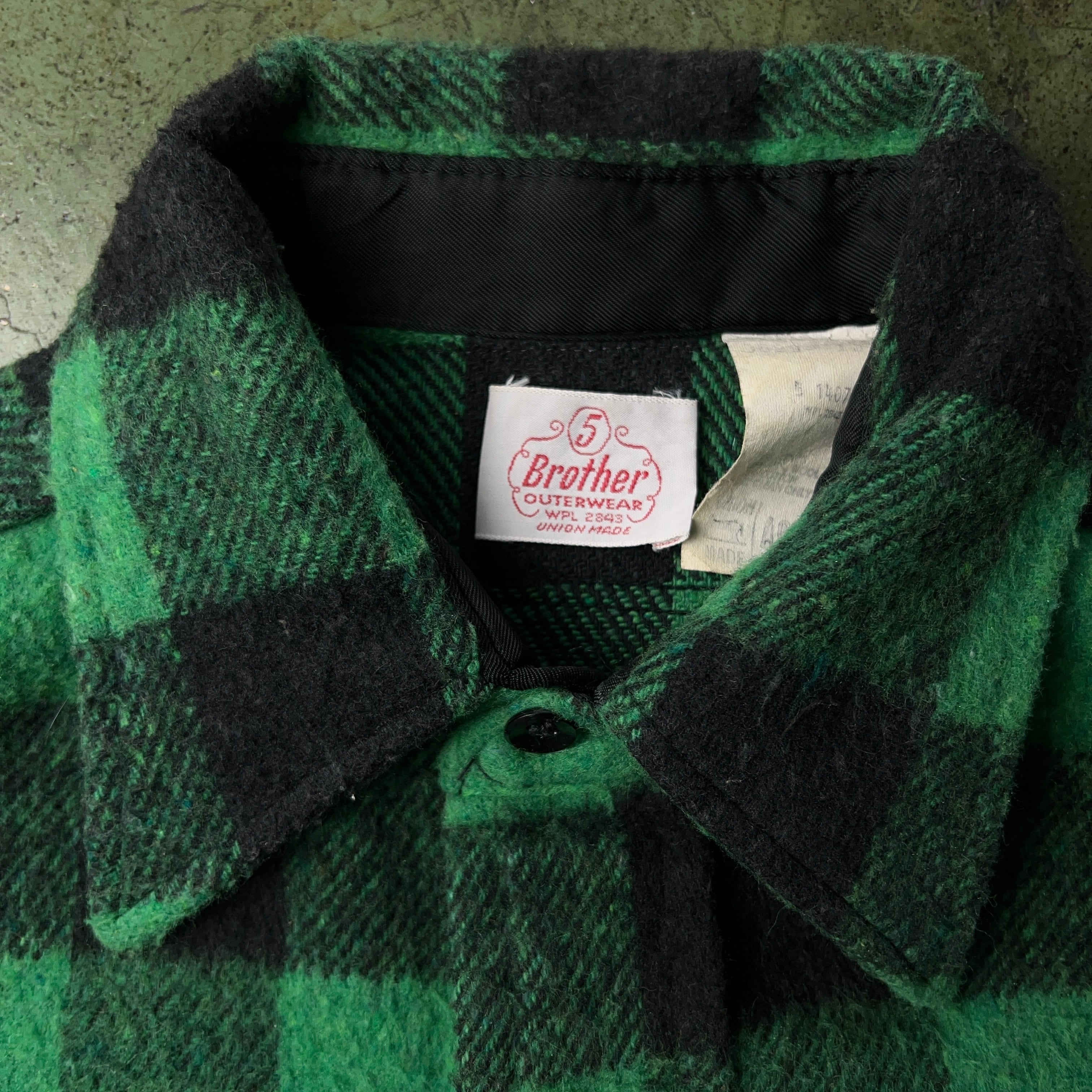 1950's~60's FIVE BROTHER CPO SHIRT 50年代 60年代 ファイブ 1950's~60's FIVE BROTHER CPO SHIRT 50年代 60年代 ファイブ