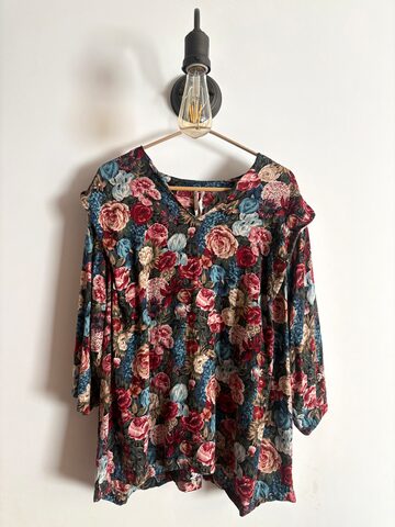 Paul Smith/flower/brown/one-piece/花柄/ワンピース/ブラウン/ポール 