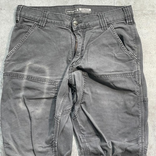 20s グレー ダブルニー Carhartt カーハート30×30 詳細写真4