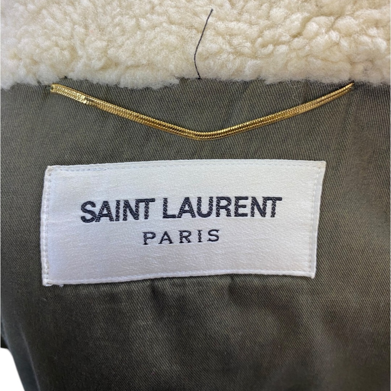 【Saint Laurent】サンローラン ミリタリーダウンジャケット SaintLaurent