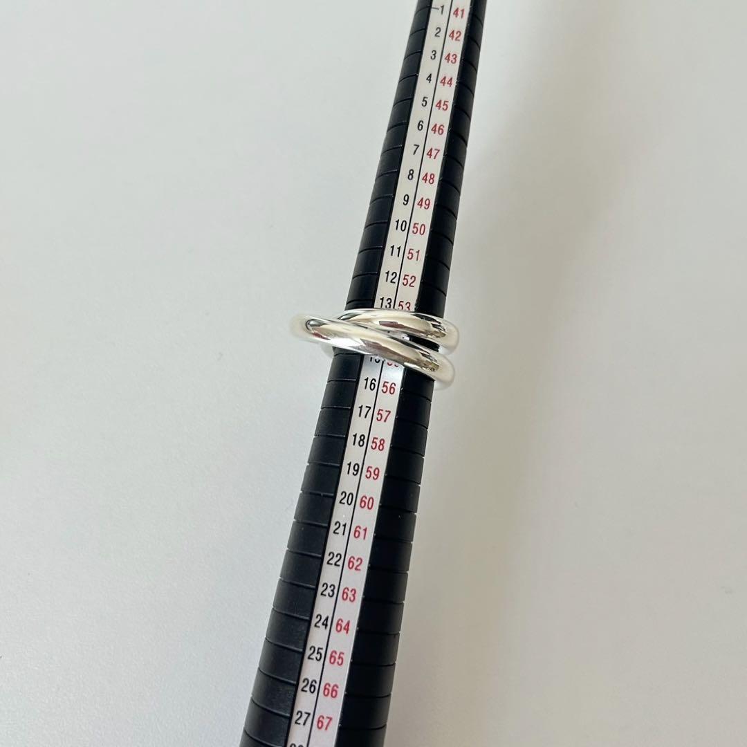 超美品】HERMES エルメス ヴェルティージュ リング Ag925 55 超美品】HERMES エルメス ヴェルティージュ リング Ag925 55