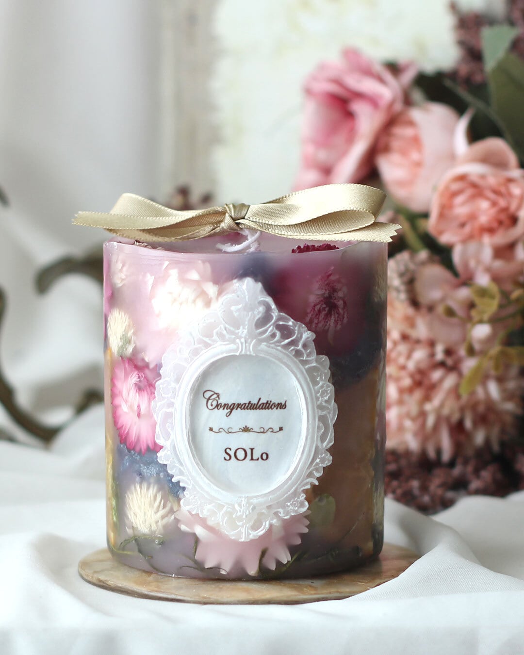 お客様専用ご確認ページ　メッセージ＆名入れキャンドル　