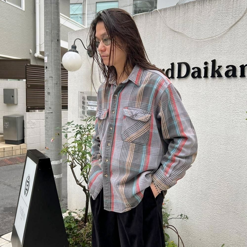 FIVE BROTHER Vintage Heavyweight Cotton Flannel Shirt [1980s-] | beruf