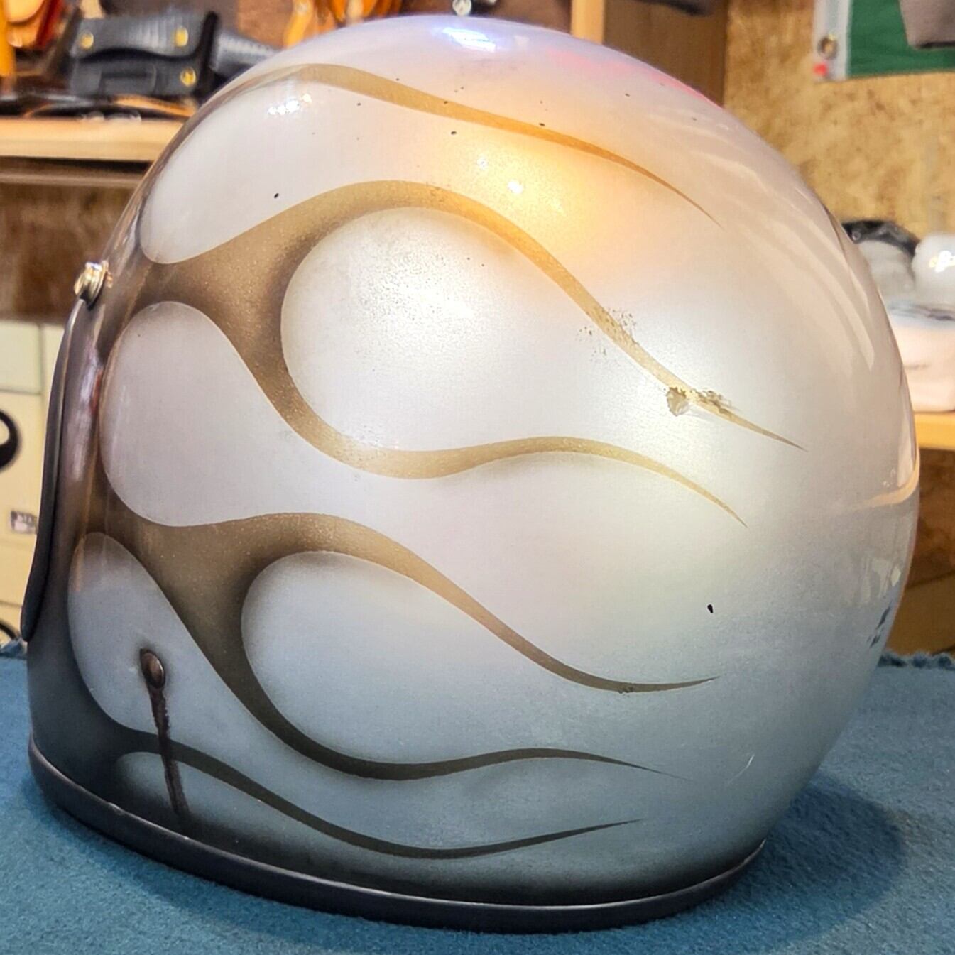 一点限り【aging paint helmet.22】OCEANBEETLE MTX ※サイズ変更可能