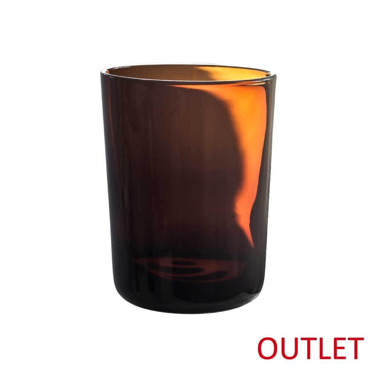 <OUTLET>【グラスタンブラー 350ml/ダークアンバー 】Manses Design モンセスデザイン 公式輸入代理店|北欧食器|結婚祝い|新築祝い|ギフト|プレゼント|食洗機対応|Månses Design