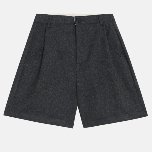 wide half pants J00086