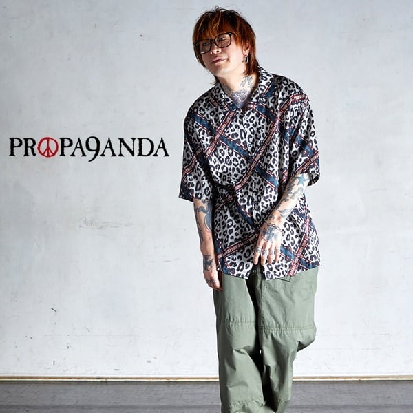 40%OFF SALE】PROPA9ANDA / プロパガンダ「LEO EXODUS S/S SH」半袖