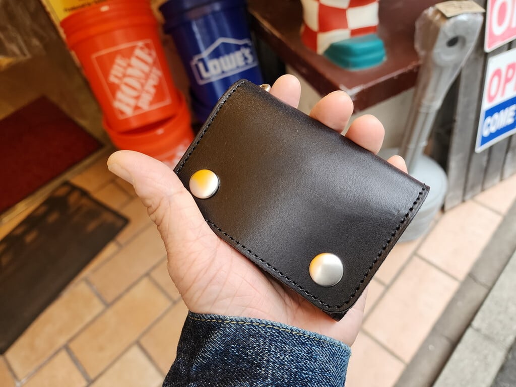 栃木レザー トラッカーウォレット ショート 本革 長財布 日本製 メンズ