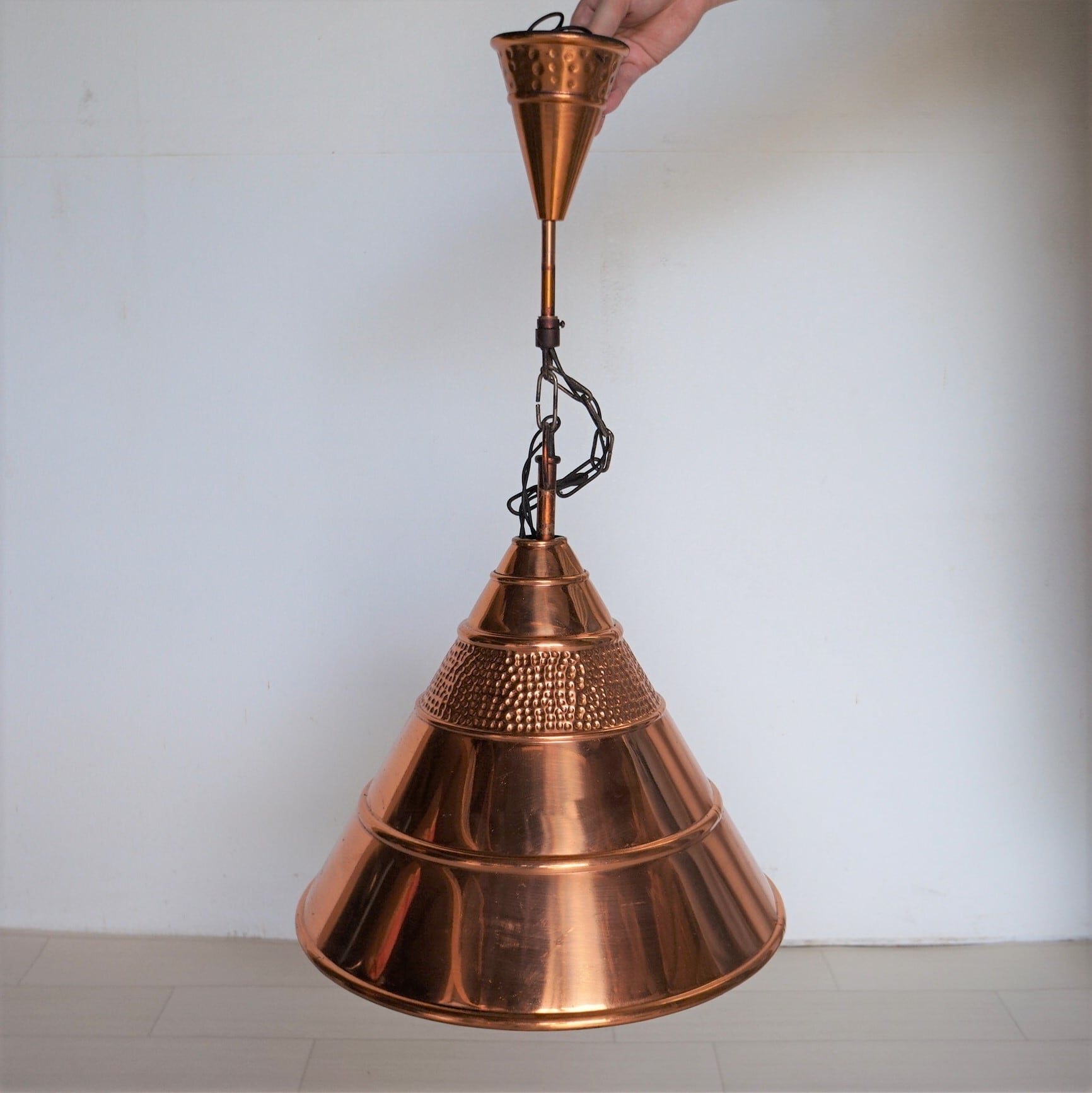 喫茶リプトン 銅のランプシェード | 純喫茶家具の村田商會