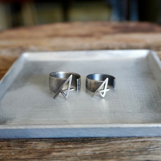 Silver Motif Ring Original（7号-11号）