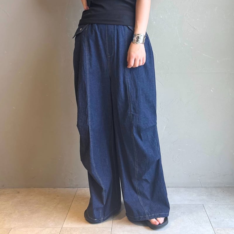 【 CYNICAL 】ストレッチデニムイージーパンツ