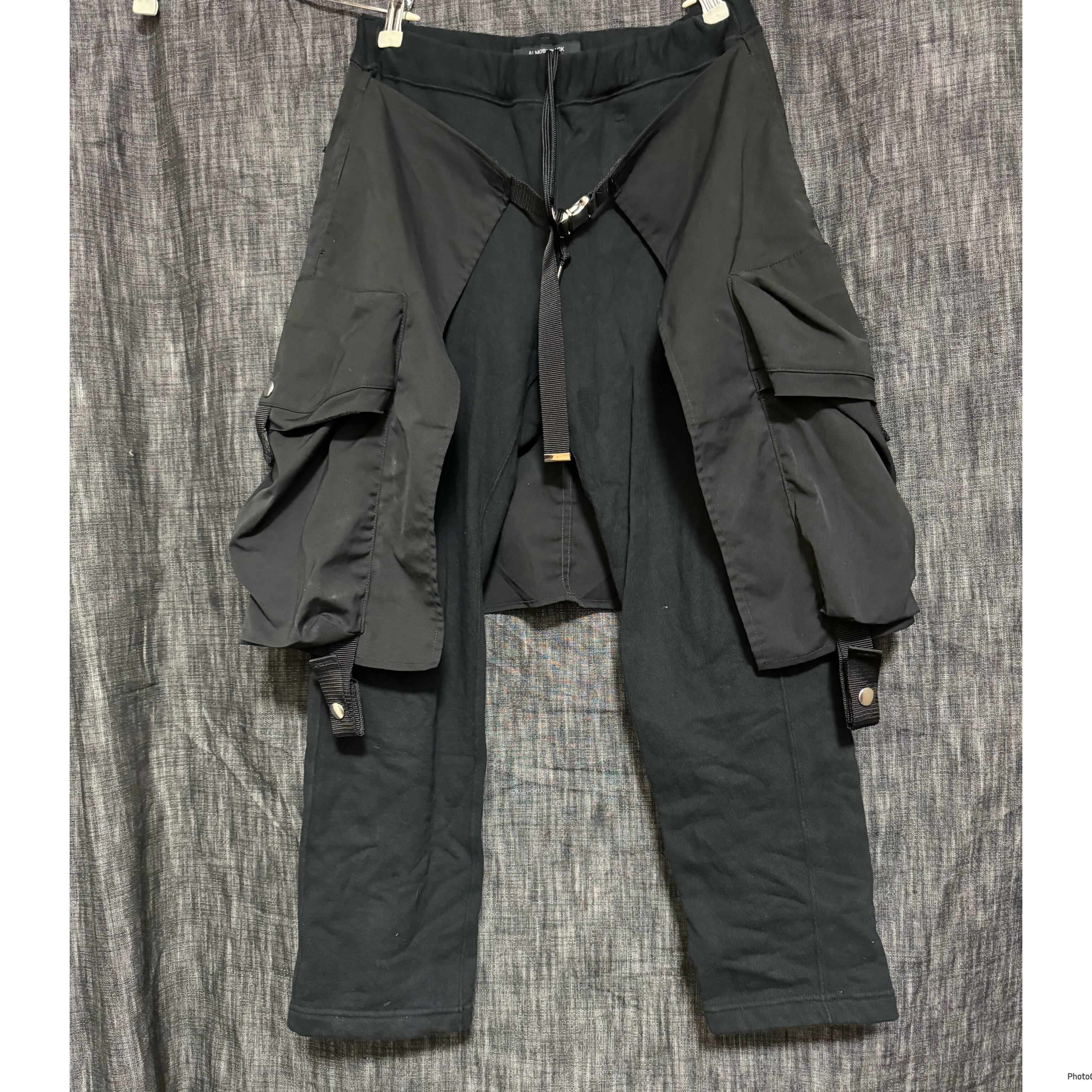ALMOSTBLACK (Product Twelve) レイヤードパンツ 2 | Men