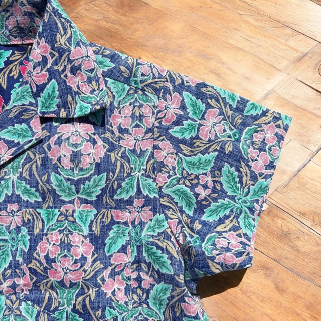 【KIDS】made in usa Aloha shirt size:120前後 3歳〜4.5歳