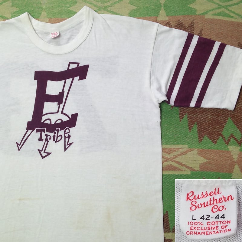 60s～ Russell Southern Football T-Shirt（L） | Wonder Wear