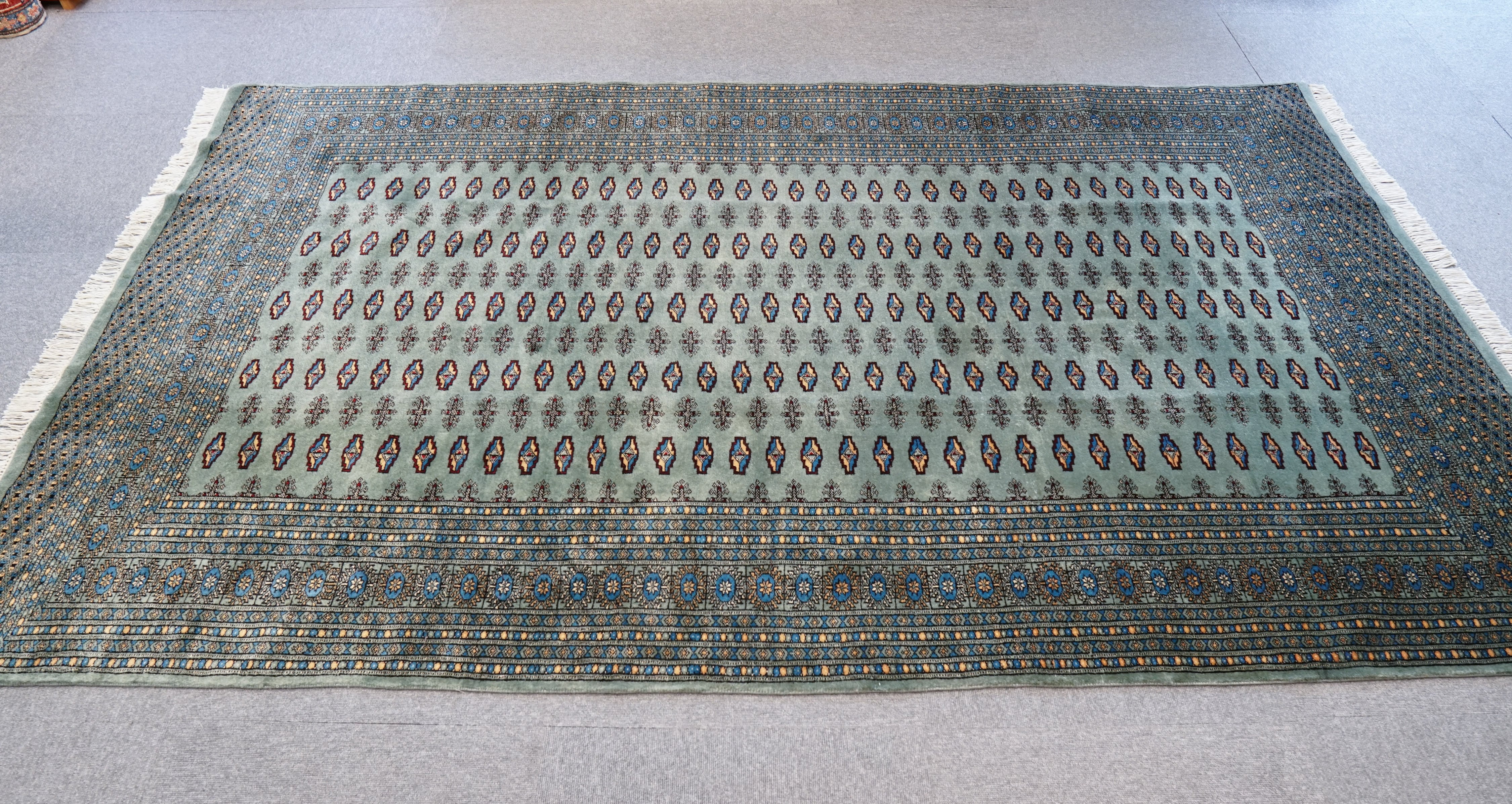 254×155cm【パキスタン手織り絨毯】 Decorworks
