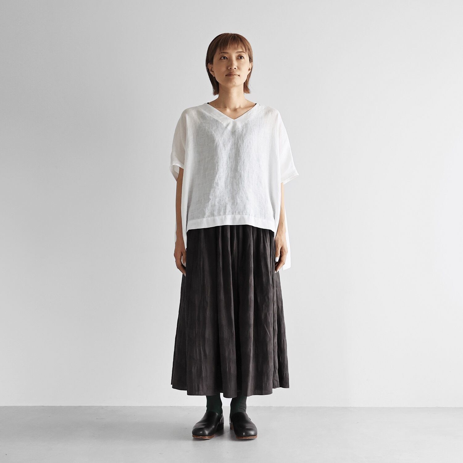 Drawer RESORT2 ジャガードプリーツスカート 36サイズ 【公式通販】