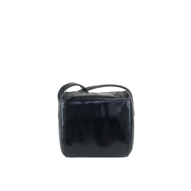 LOEWE ロエベ ショルダーバッグ ブラック アナグラム レザー ミニバッグ vintage ヴィンテージ オールド yt7pzh