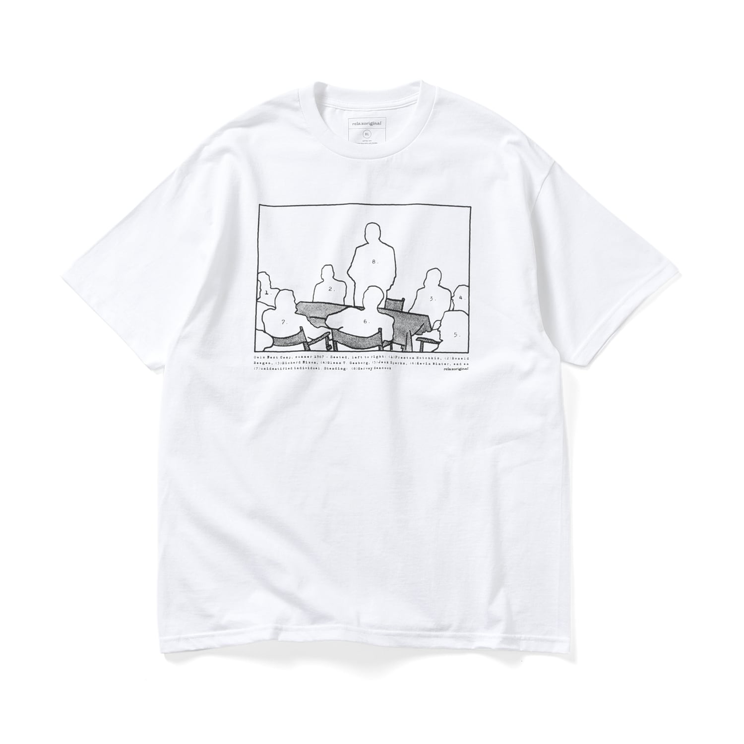【RELAX ORIGINAL】Cabal Tee(White)〈国内送料無料〉