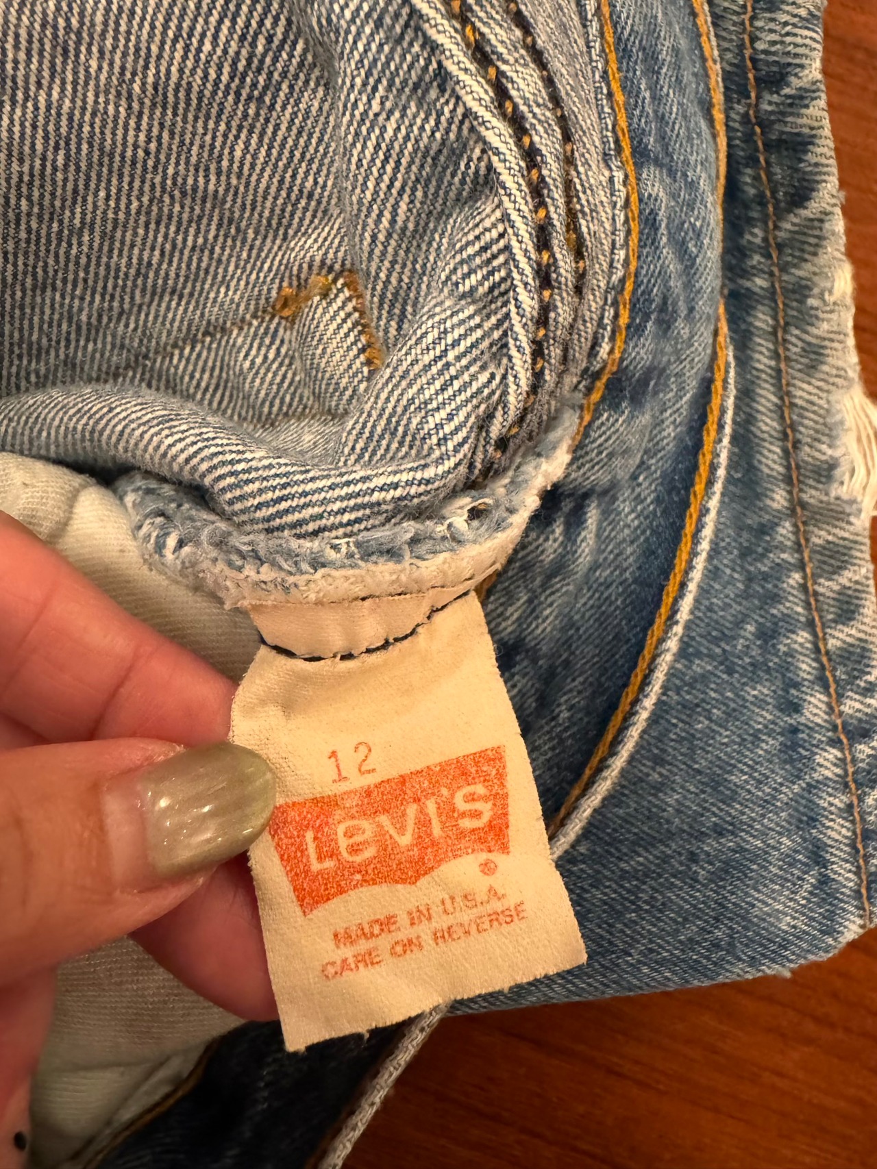 80s Levi's 501 Made in USA Denim Pants