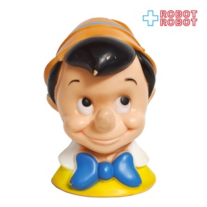 プレイパル ディズニー ピノキオ ヘッド ソフビ貯金箱