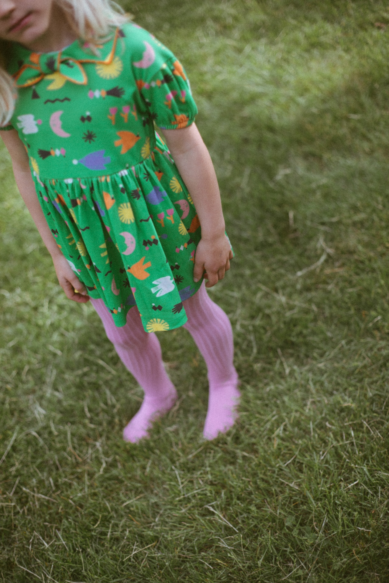 〈 Misha&Puff 24SS 〉 Junior Scout Dress - Clover Daleyden Fete