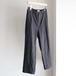 STILL BY HAND “ Creasy pleated pants ( Charcoal )"