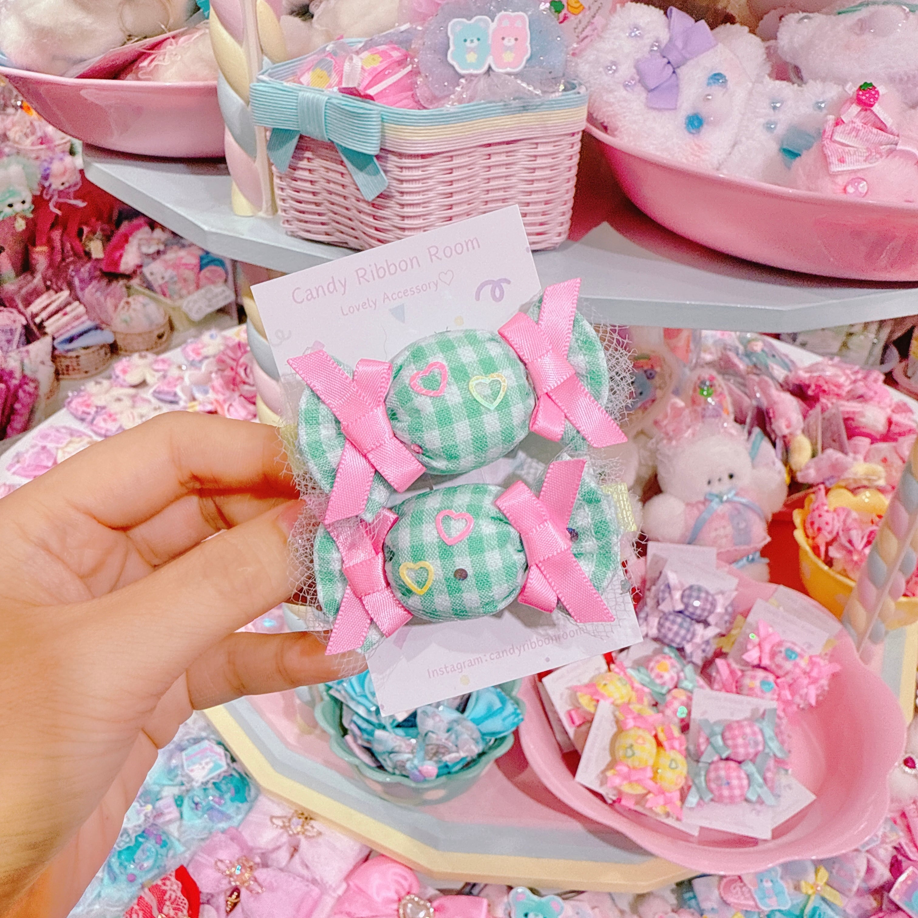 【F4】105-13ツインヘアクリップ