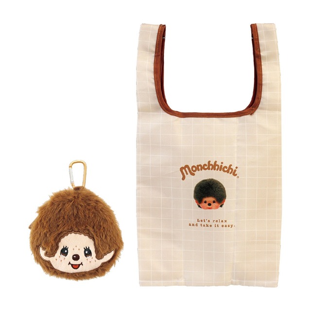 モンチッチぬいぐるみエコバッグ モンチッチくん(5256852)
