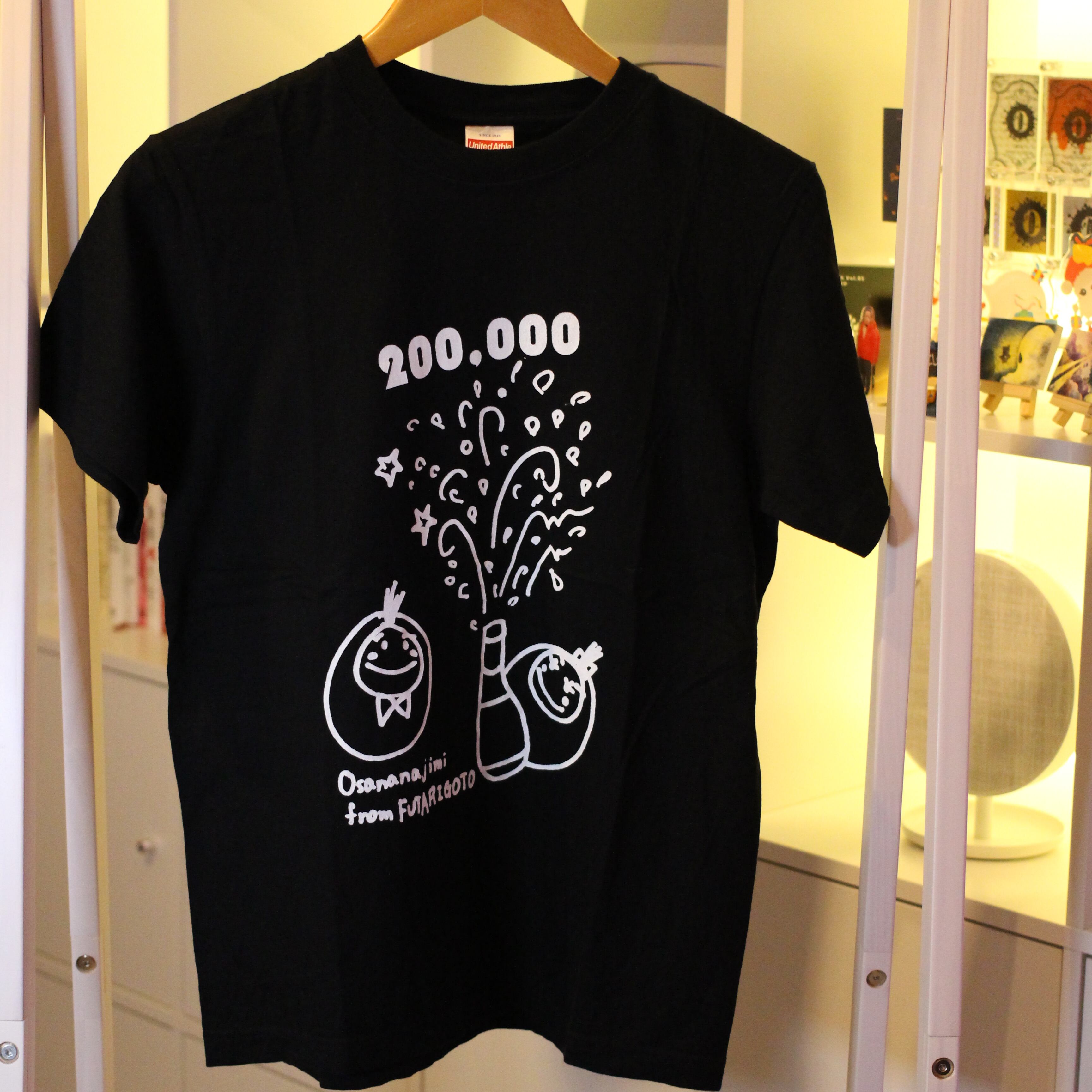 ※松本着用※20万人記念「フタリゴトからお祝いに来たよ」Tシャツ(S)※発送時期:11月末~12月初旬頃
