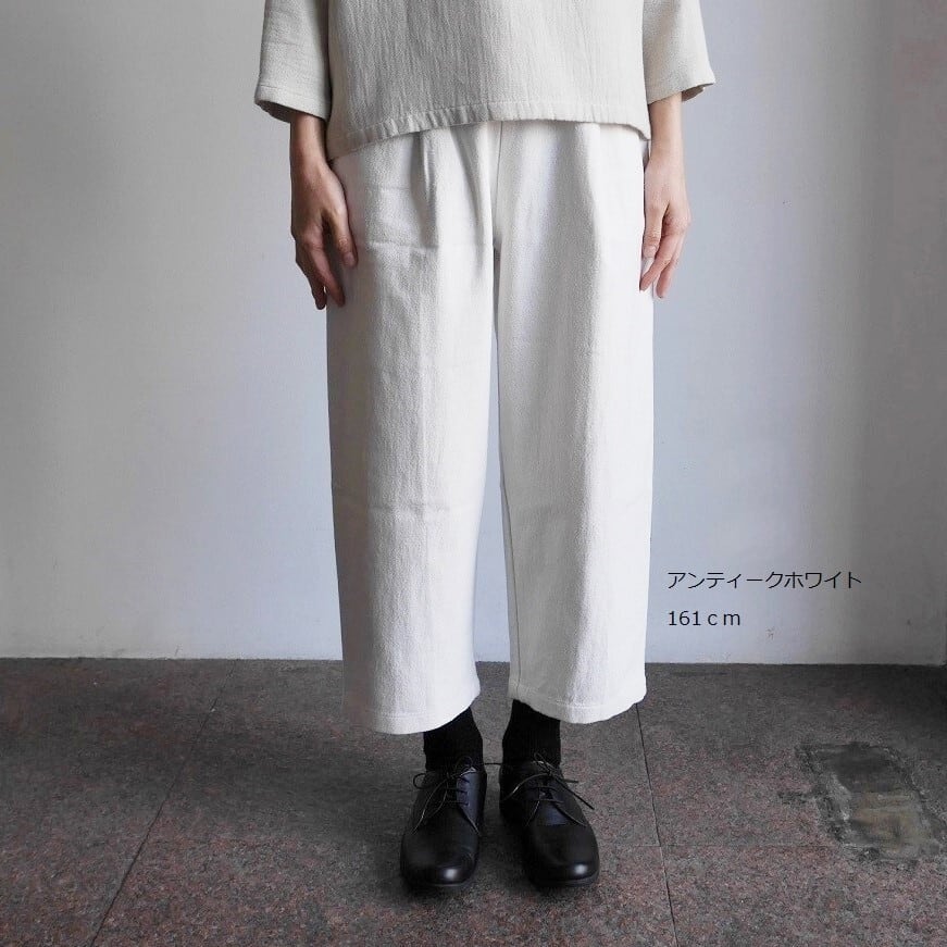 cropped pants クロップドパンツ evam eva | 日々花［ Hibika online ］