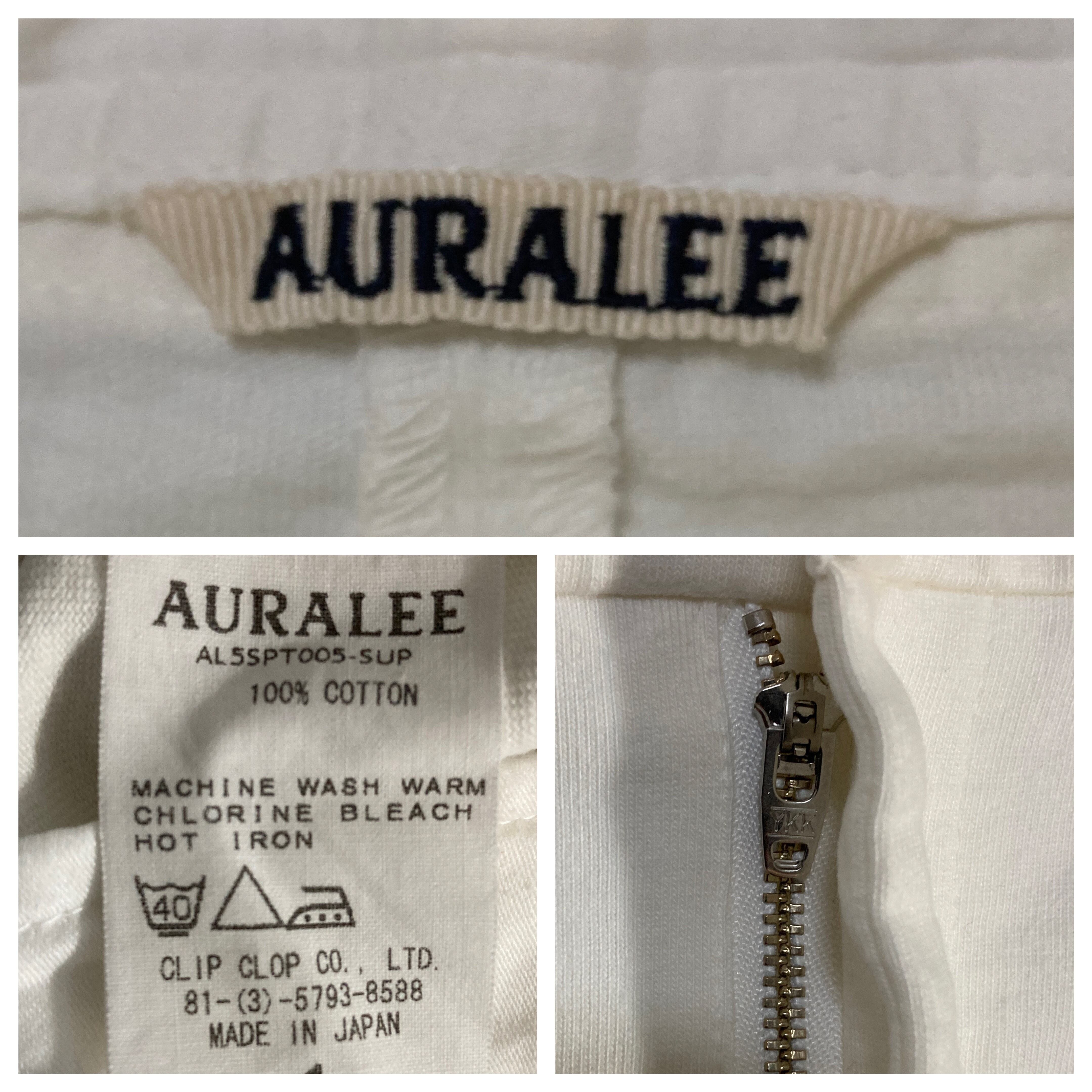 日本製 AURALEE オーラリー ショートパンツ コットン ホワイト 1