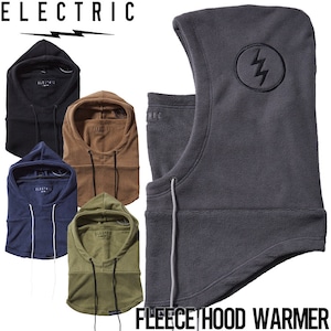 ネックフード ネックウォーマー ELECTRIC エレクトリック FLEECE HOOD WARMER E24F32 日本代理店正規品BLK