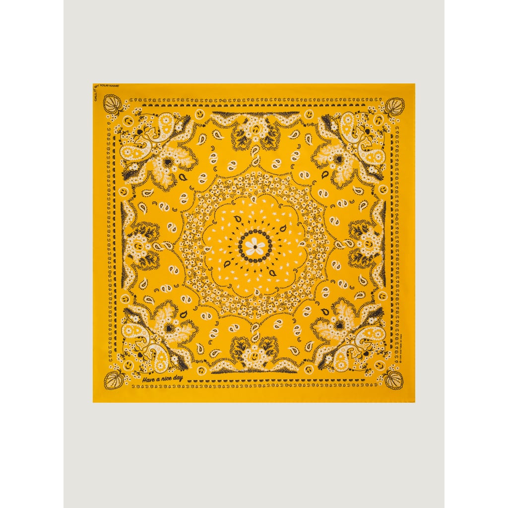 CALL IT BY YOUR NAME Bandana Small Gold yellow | SAKAN LES YEUX