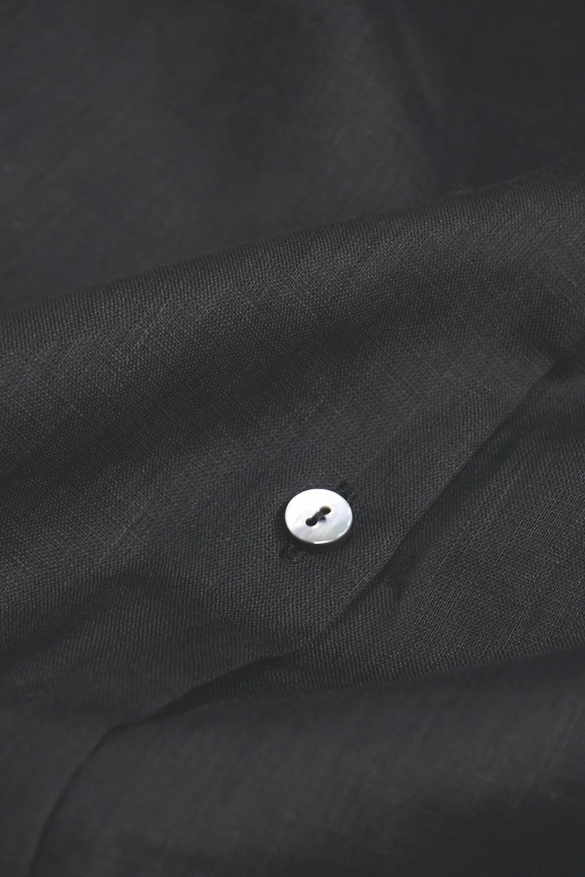 French Linen Balloon Shirt