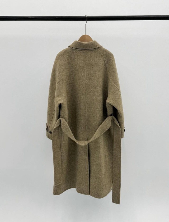 (予約) verveine / Serin Shetland handmade coat 2color